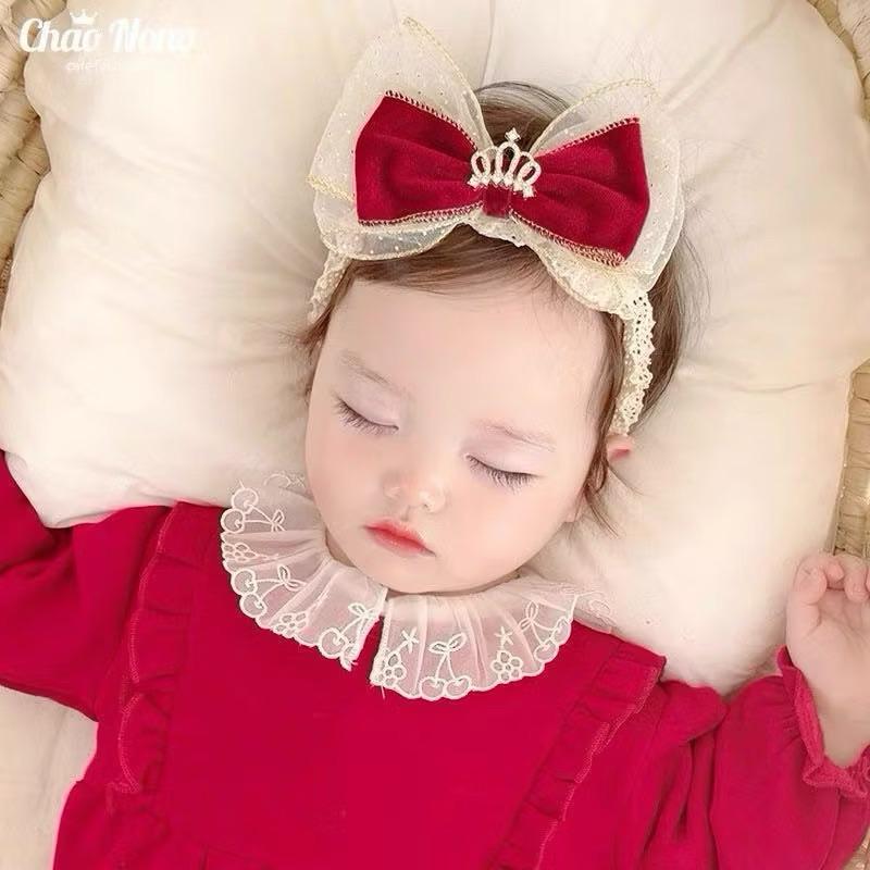 ❤️優惠促銷❤️韓系嬰幼兒寶寶多款髮帶 嬰兒髮帶/新生兒髮帶/寶寶髮帶/ 女寶髮飾/公主髮帶 拍照 蕾絲 週歲 滿月-細節圖7