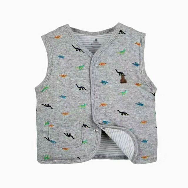 秋冬款寶寶夾棉保暖背心-規格圖3