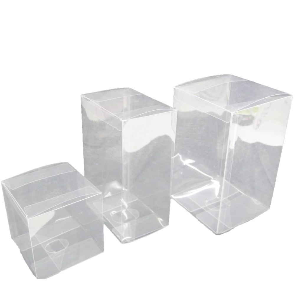 台中現貨 小 PVC透明盒 娃娃機展示盒 娃娃機 禮盒包裝 多規格 透明盒 婷婷的店-細節圖2