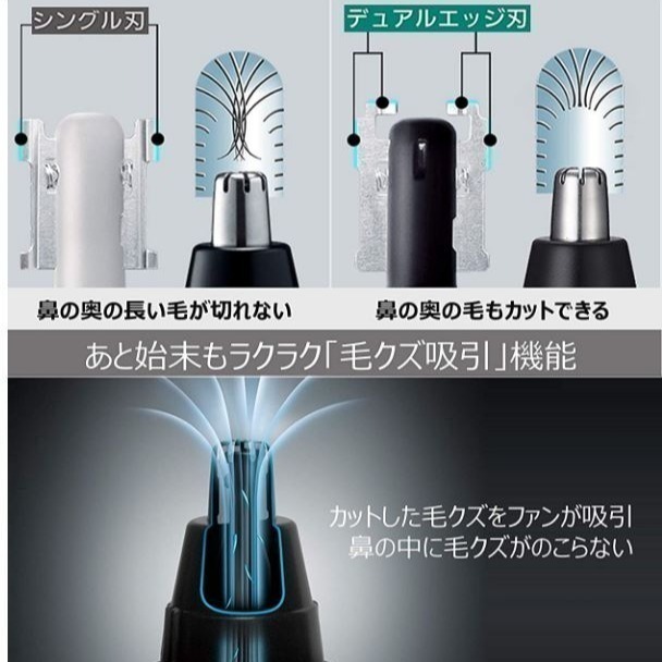[限時優惠79折] ER GN12 新版 Panasonic 國際牌 電動修鼻毛器 鼻毛刀 鼻毛剪 日本原裝-細節圖2