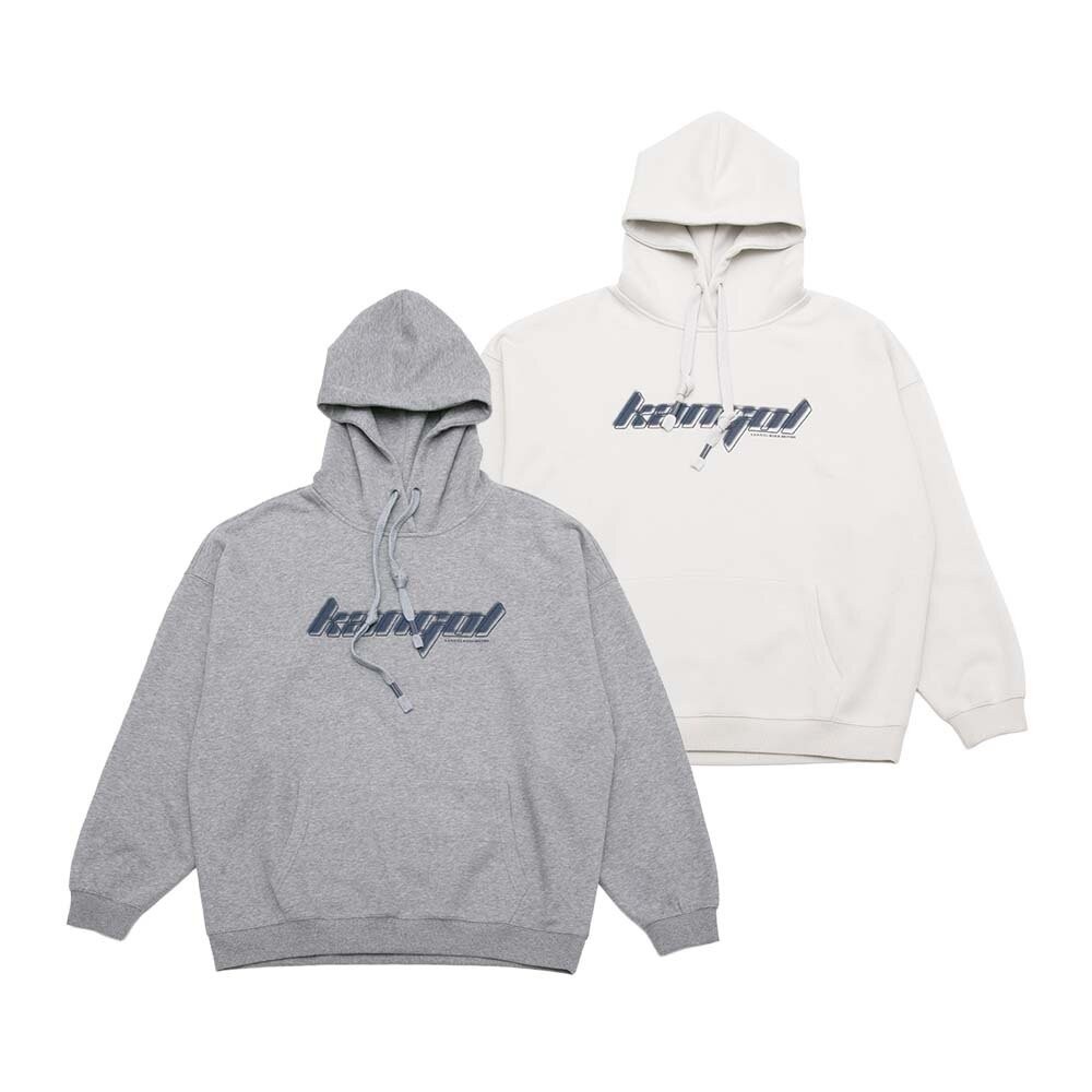 KANGOL 霧染經典帽T 長袖 衣服 [65558050]-細節圖2