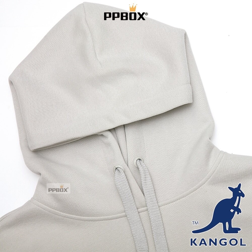 KANGOL 霧染經典帽T 長袖 衣服 [65558050]-細節圖3