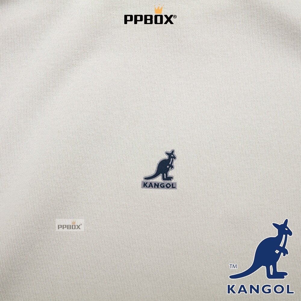 KANGOL 霧染經典帽T 長袖 衣服 [65558050]-細節圖5