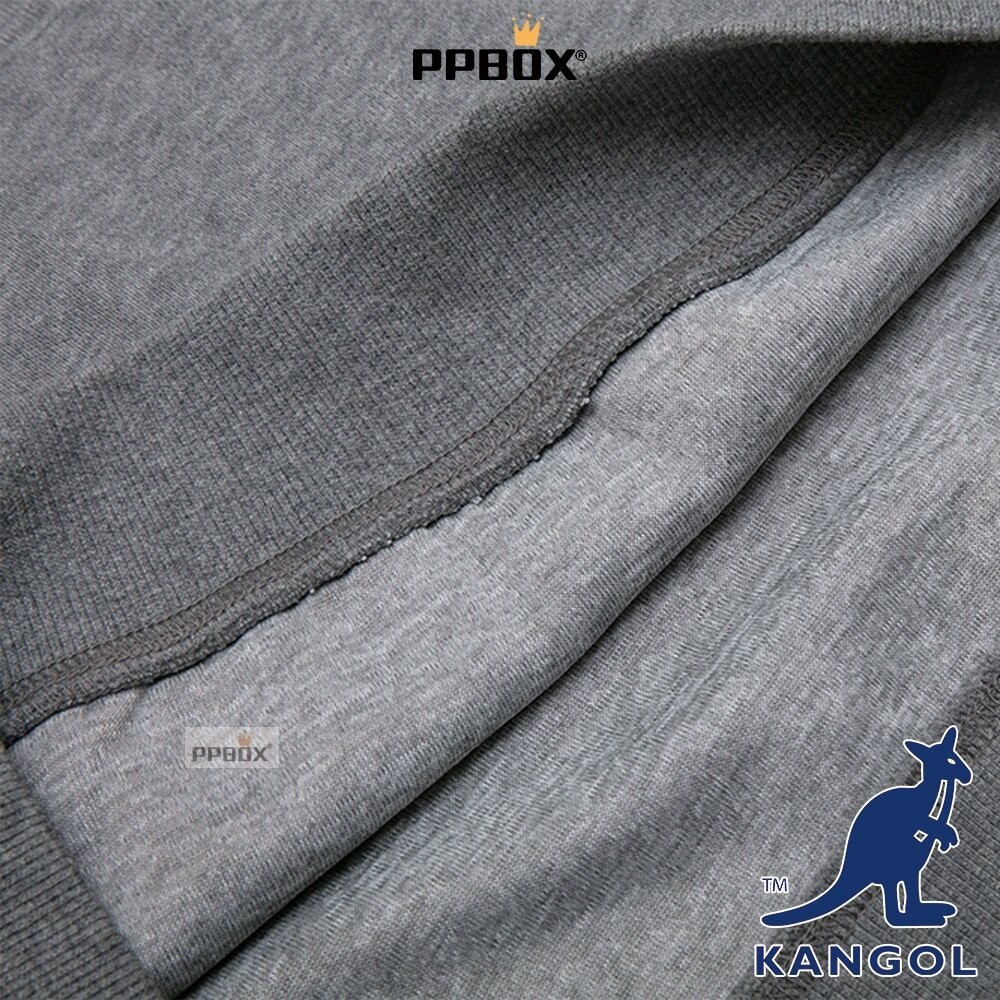 KANGOL 霧染經典帽T 長袖 衣服 [65558050]-細節圖10