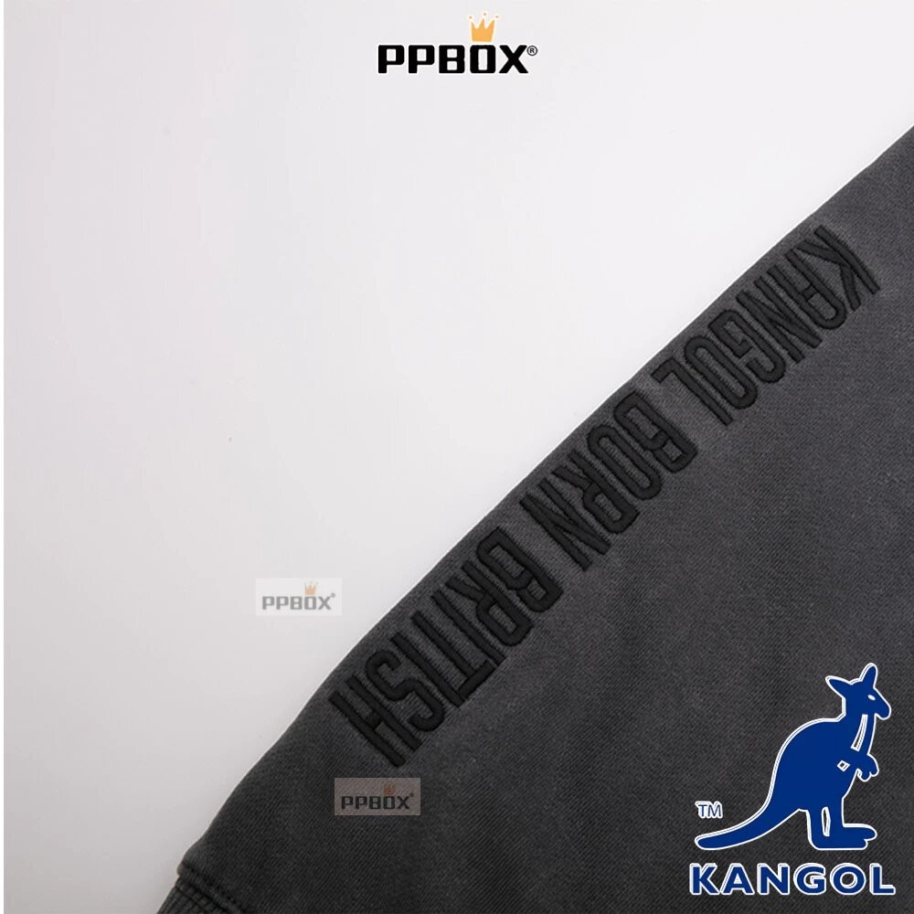 KANGOL 水洗復古大學T 長袖 衣服 [65558008]-細節圖10