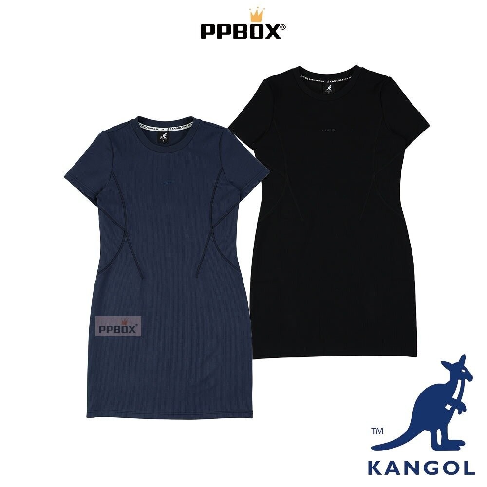 KANGOL 修身長版洋裝 衣服 [66221580]-細節圖8