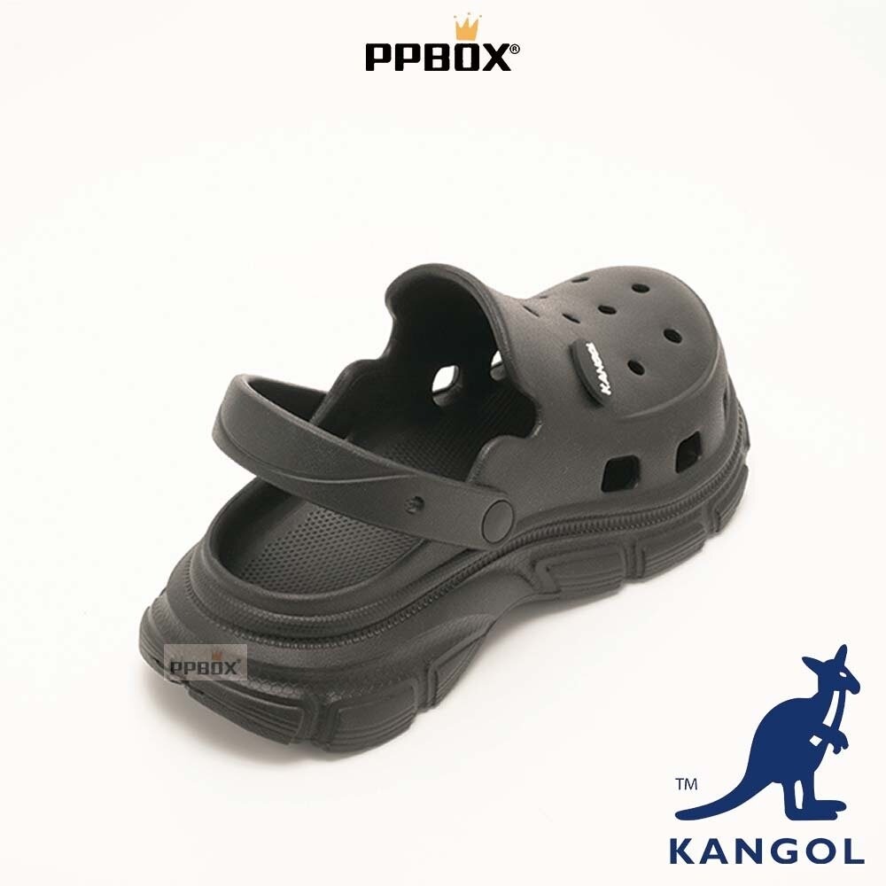 KANGOL 厚底鞋 大尺碼 洞洞鞋 [64518673]-細節圖3