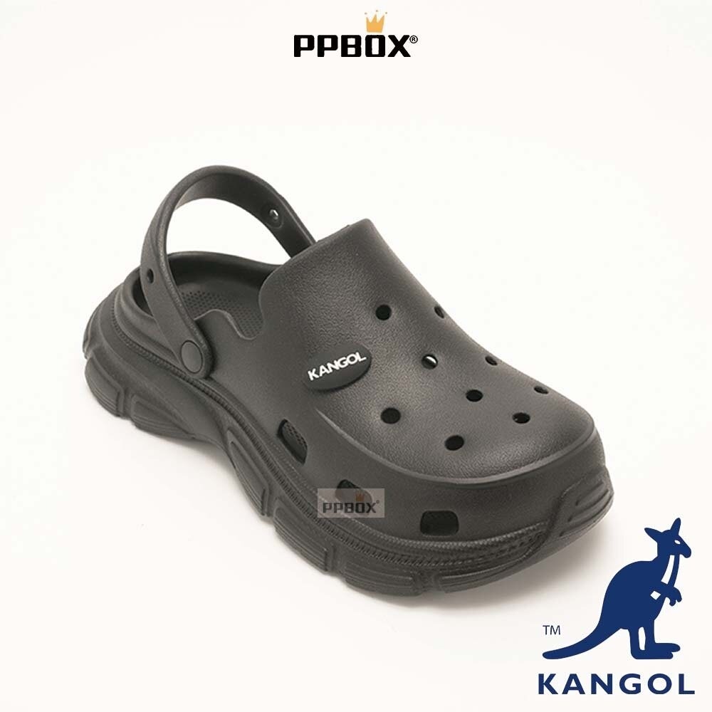KANGOL 厚底鞋 大尺碼 洞洞鞋 [64518673]-細節圖4