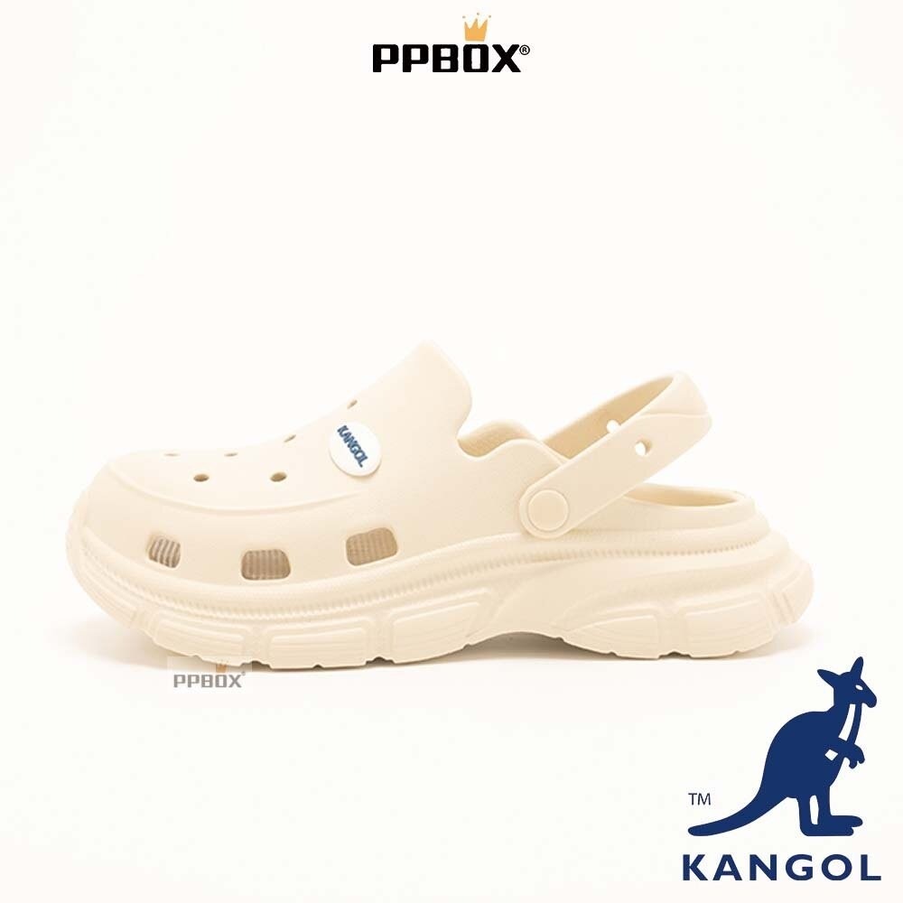 KANGOL 厚底鞋 大尺碼 洞洞鞋 [64518673]-細節圖6