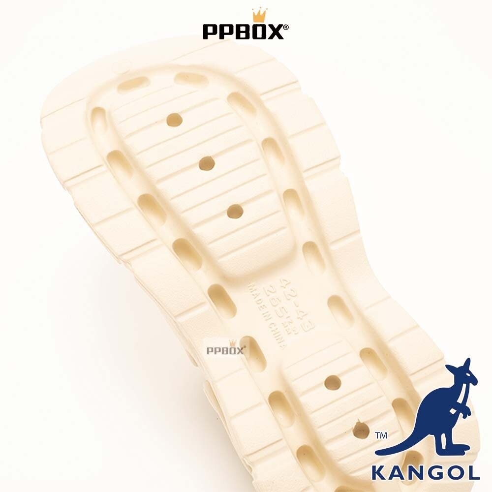 KANGOL 厚底鞋 大尺碼 洞洞鞋 [64518673]-細節圖8