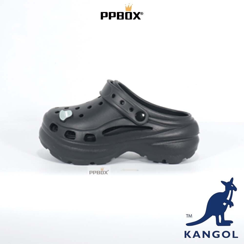 KANGOL 足弓鞋墊 帽子鞋扣 洞洞鞋 拖鞋【65228674】-細節圖3