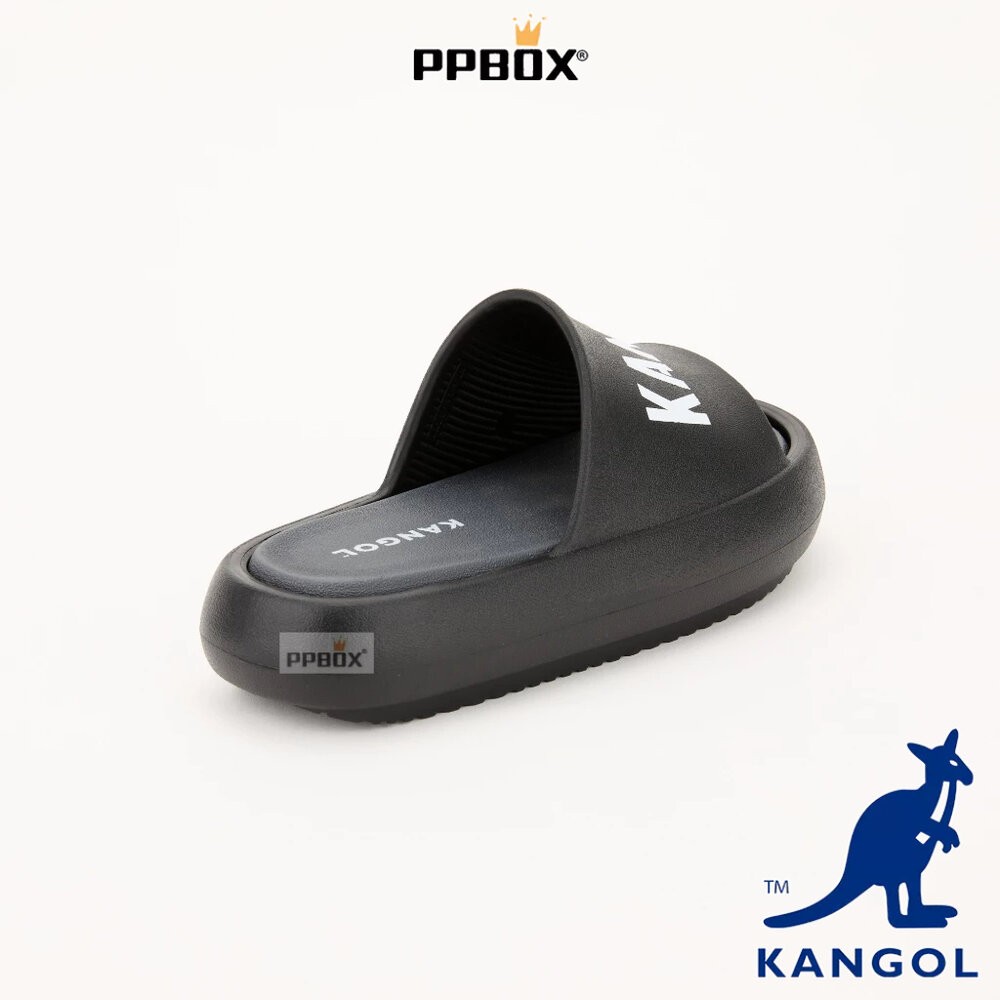 KANGOL 厚底增高撞色拖鞋 鞋子 [63558622]-細節圖8