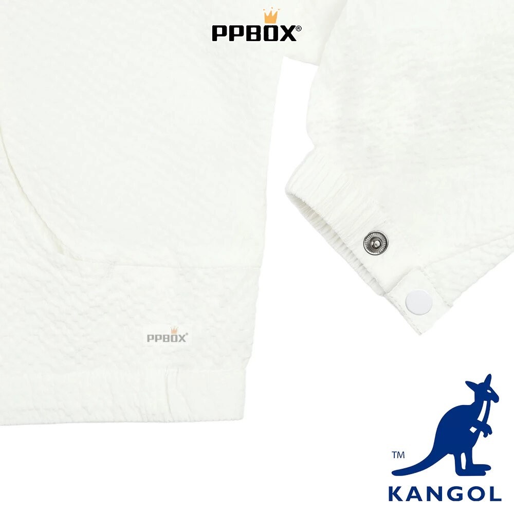 KANGOL 泡泡紗 輕薄小外套 [66221420]-細節圖5