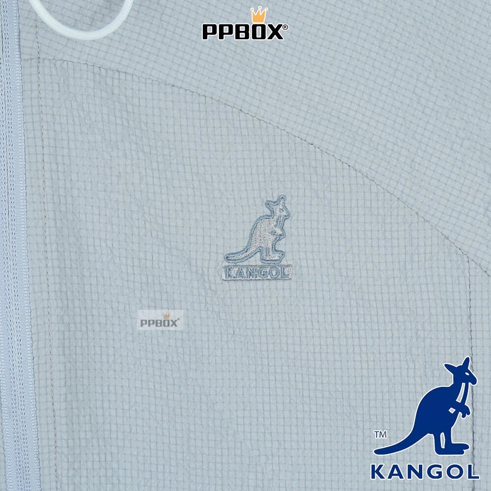 KANGOL 泡泡紗 輕薄小外套 [66221420]-細節圖11