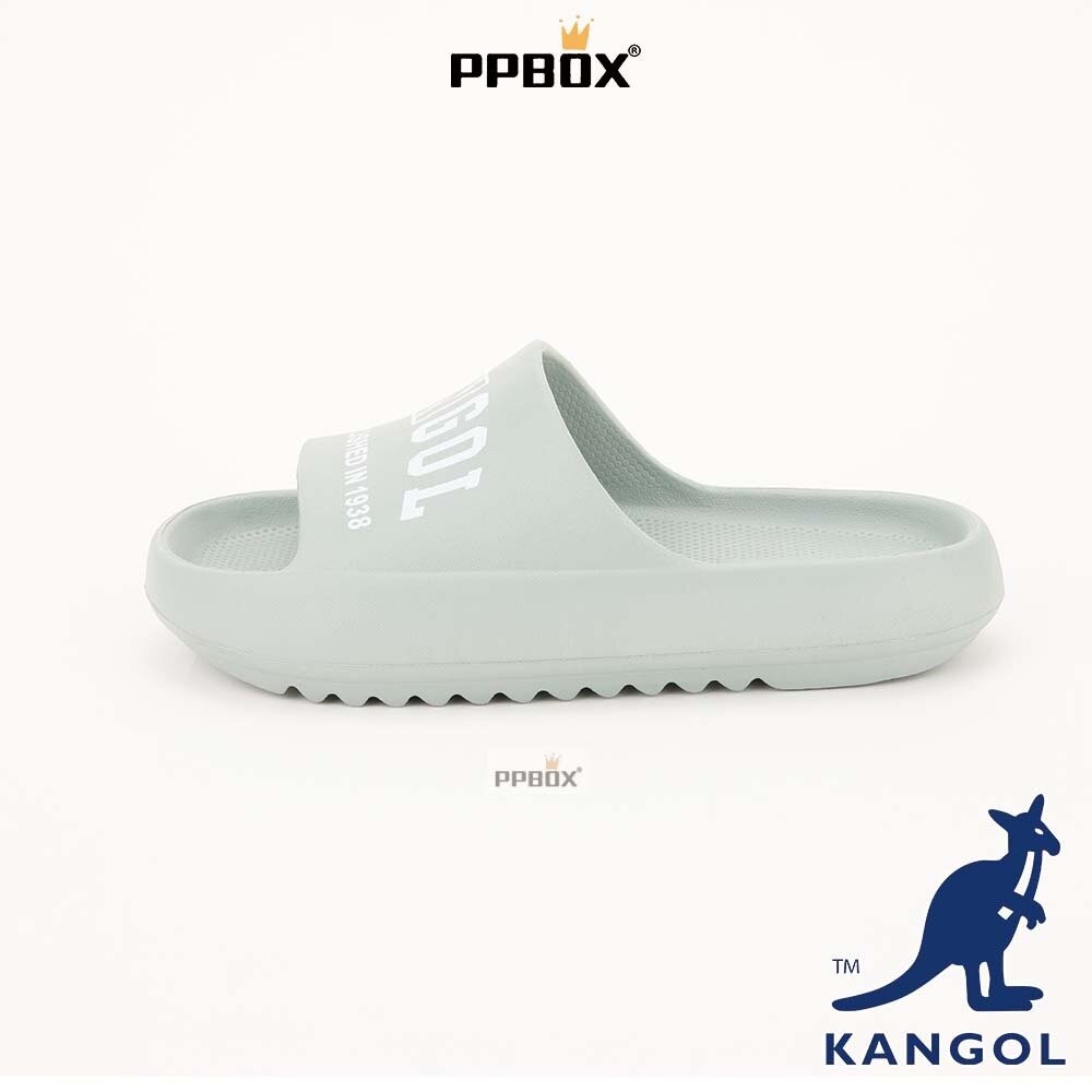 KANGOL 鋸齒 防滑 厚底 拖鞋 [63558624]-細節圖4