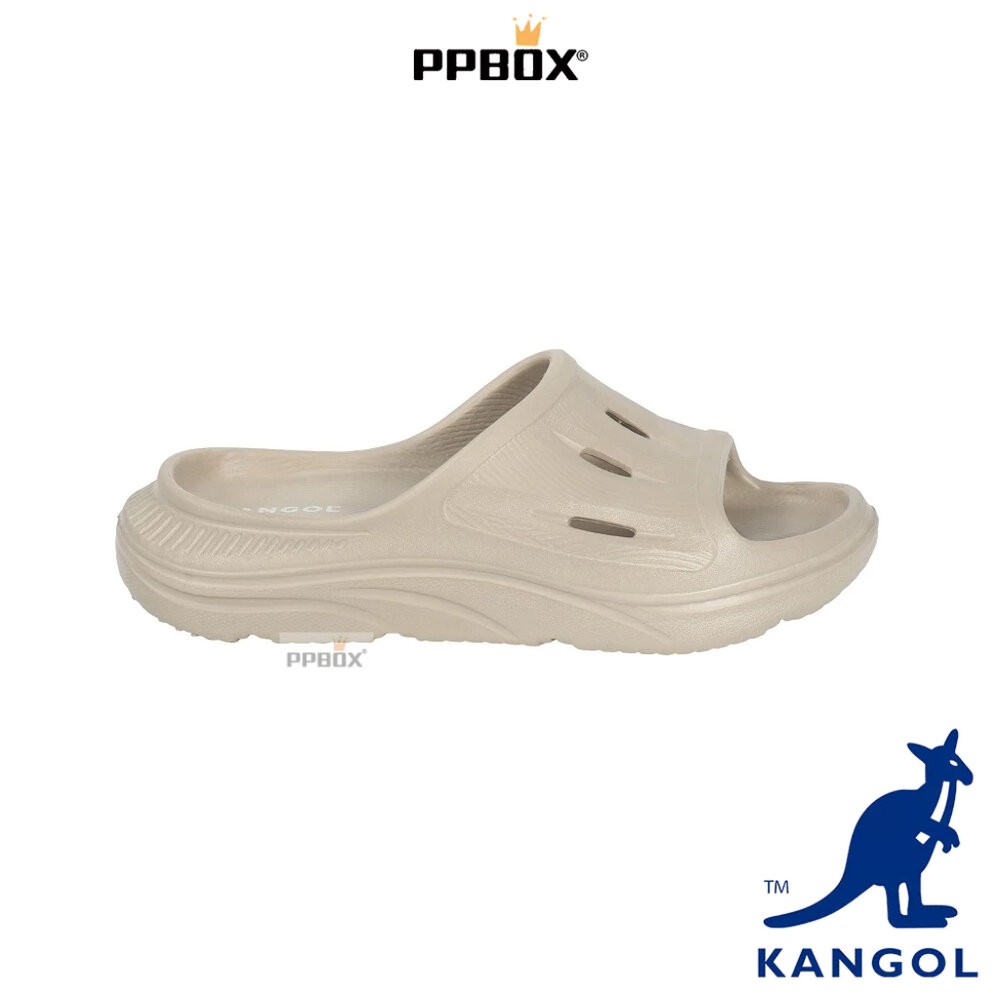 KANGOL 厚底 踩屎鞋 拖鞋 [64518624]-細節圖4