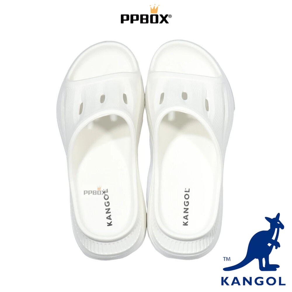 KANGOL 厚底 踩屎鞋 拖鞋 [64518624]-細節圖8