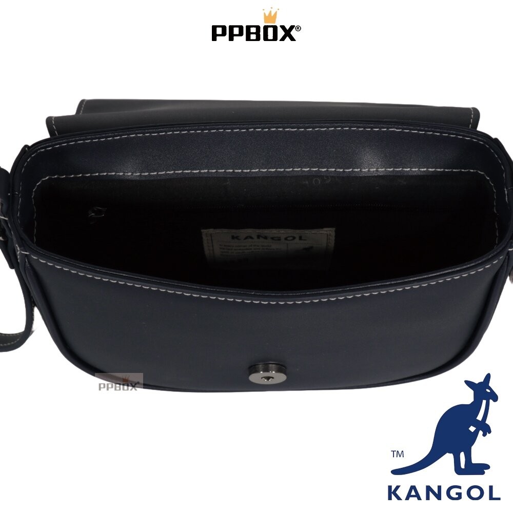 KANGOL 馬鞍包 多背帶斜背包 附背帶 包包 【65228704】-細節圖3