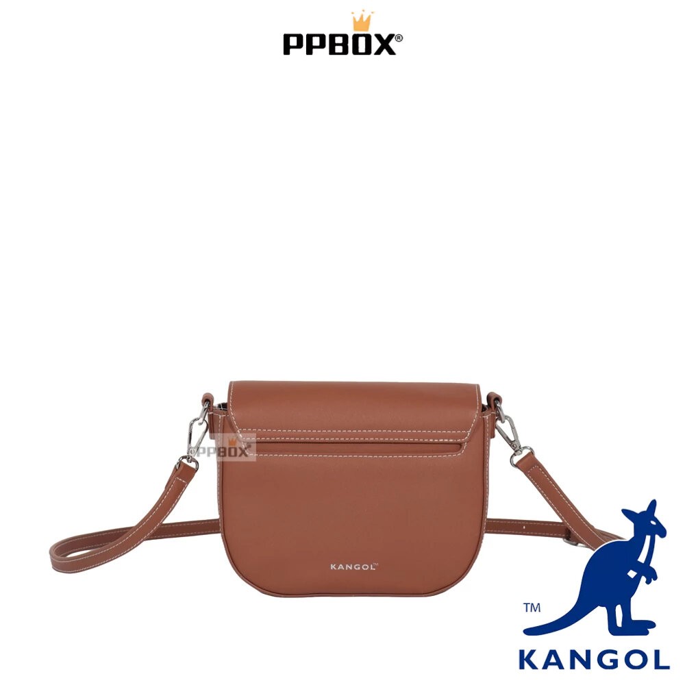 KANGOL 馬鞍包 多背帶斜背包 附背帶 包包 【65228704】-細節圖5