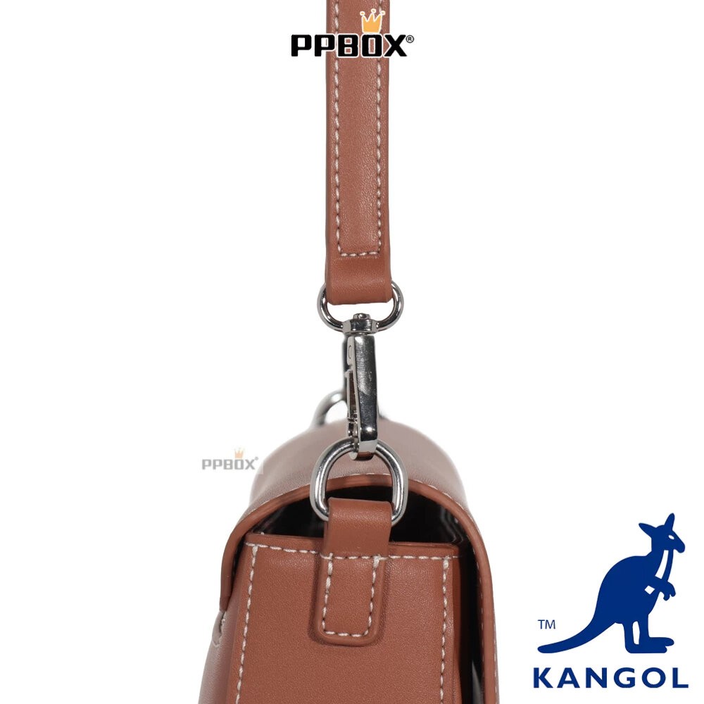 KANGOL 馬鞍包 多背帶斜背包 附背帶 包包 【65228704】-細節圖6