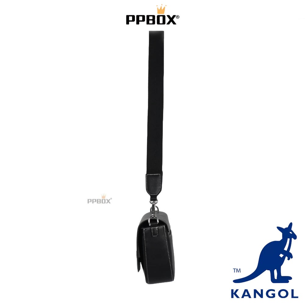 KANGOL 馬鞍包 多背帶斜背包 附背帶 包包 【65228704】-細節圖8