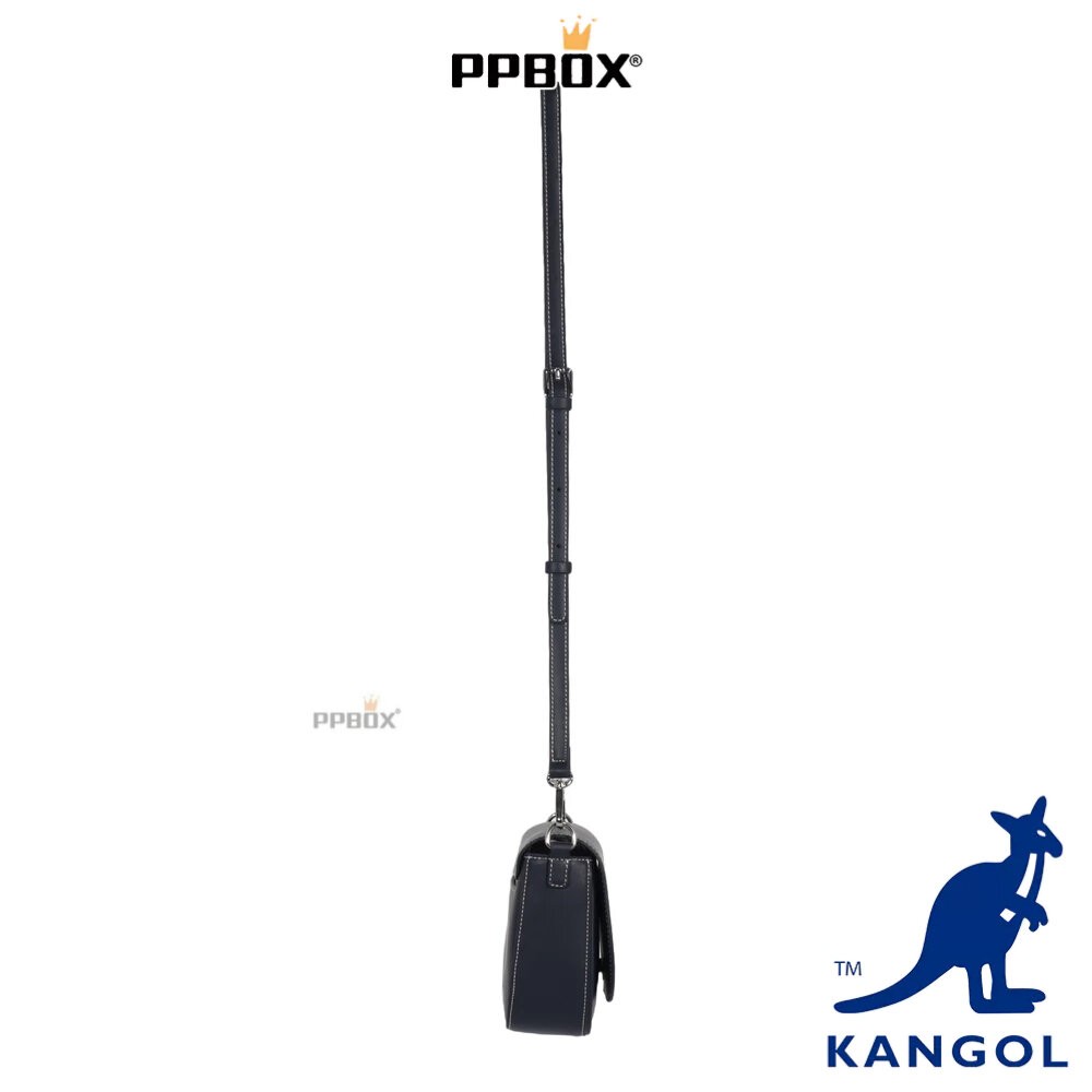 KANGOL 馬鞍包 多背帶斜背包 附背帶 包包 【65228704】-細節圖9