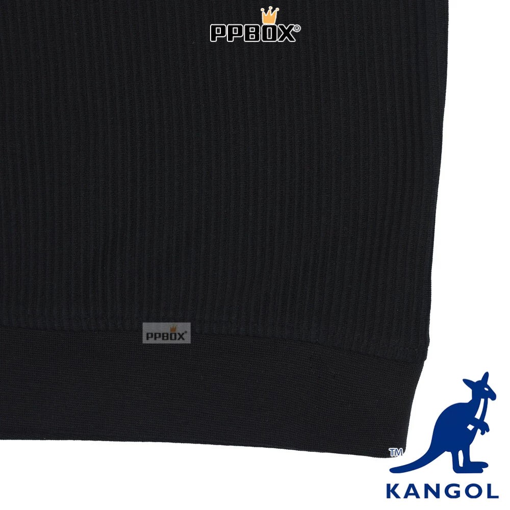 KANGOL 直條紋理 POLO衫 衣服 [66258303]-細節圖10