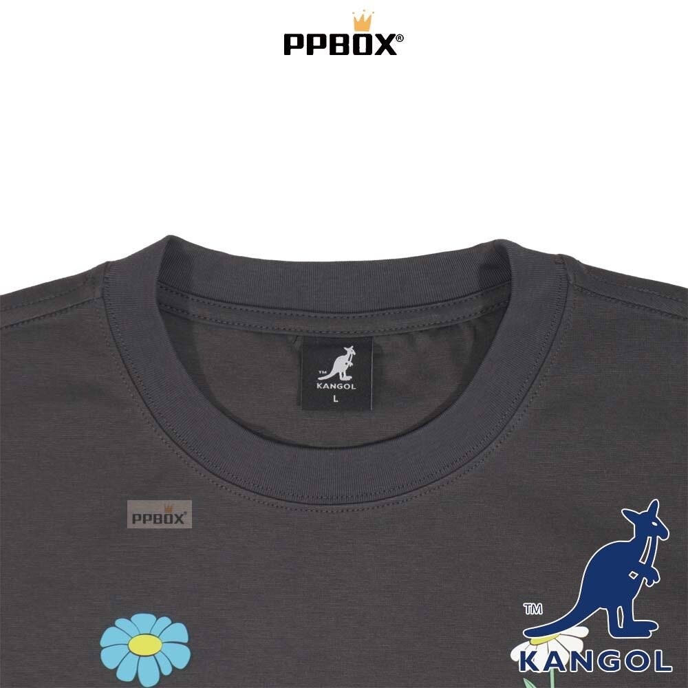 KANGOL 花朵造型LOGO 短T 衣服 [65258019]-細節圖4