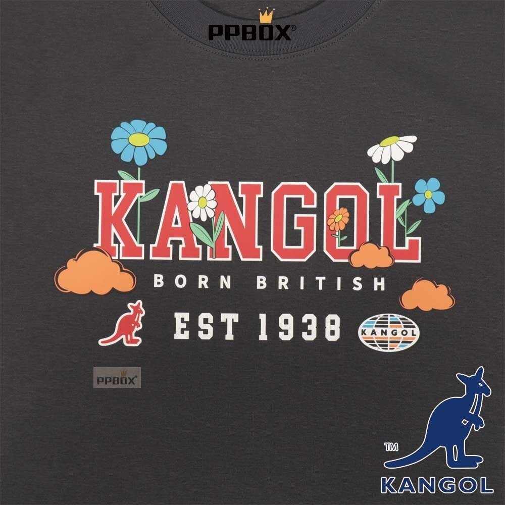 KANGOL 花朵造型LOGO 短T 衣服 [65258019]-細節圖5
