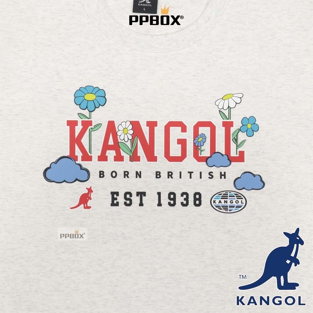 KANGOL 花朵造型LOGO 短T 衣服 [65258019]-細節圖12