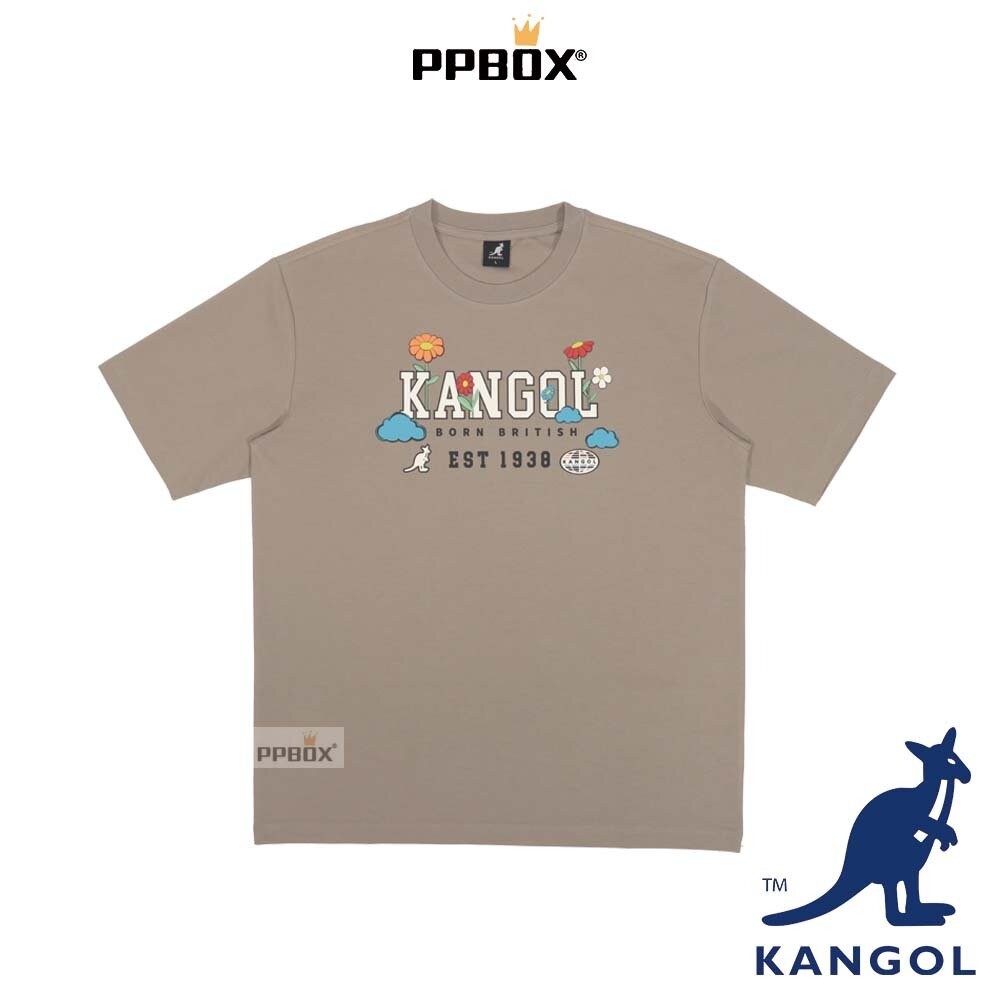 KANGOL 花朵造型LOGO 短T 衣服 [65258019]-規格圖14