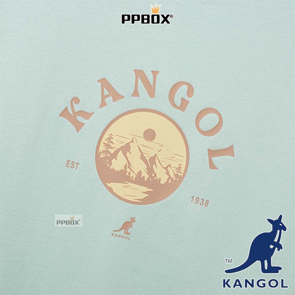 KANGOL 涼感 山丘LOGO 短T 衣服 [64258071]-細節圖6