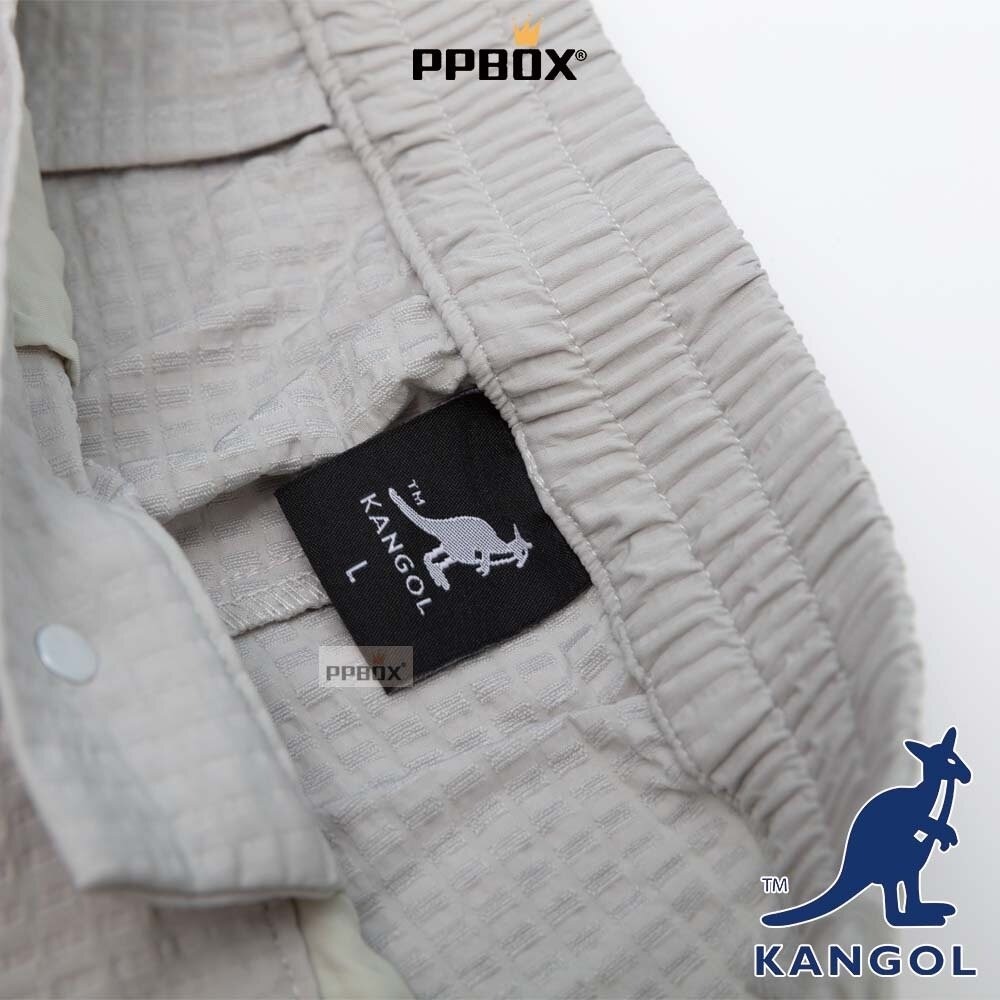 KANGOL 袋鼠 雙拉鍊襯衫 套裝系列 衣服-細節圖4