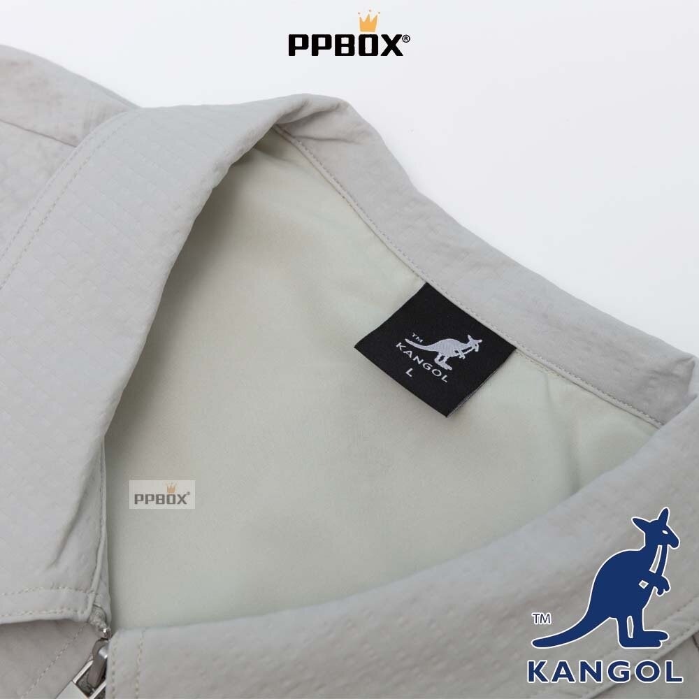 KANGOL 袋鼠 雙拉鍊襯衫 套裝系列 衣服-細節圖6