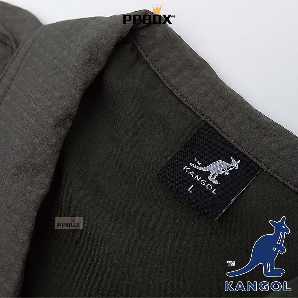 KANGOL 袋鼠 雙拉鍊襯衫 套裝系列 衣服-細節圖9