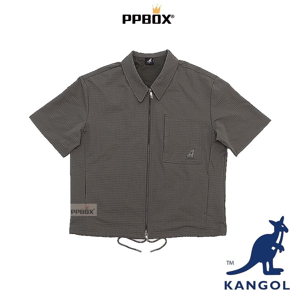 KANGOL 袋鼠 雙拉鍊襯衫 套裝系列 衣服-規格圖11