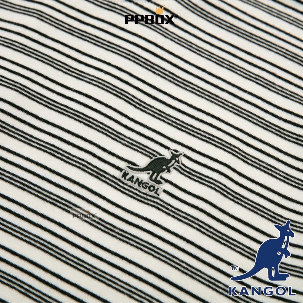 KANGOL 條紋圓領 短T 衣服 [65251024]-細節圖6