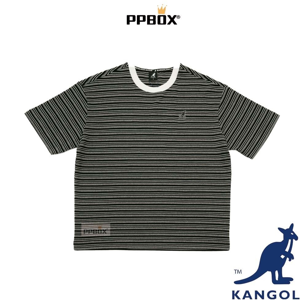 KANGOL 條紋圓領 短T 衣服 [65251024]-規格圖11