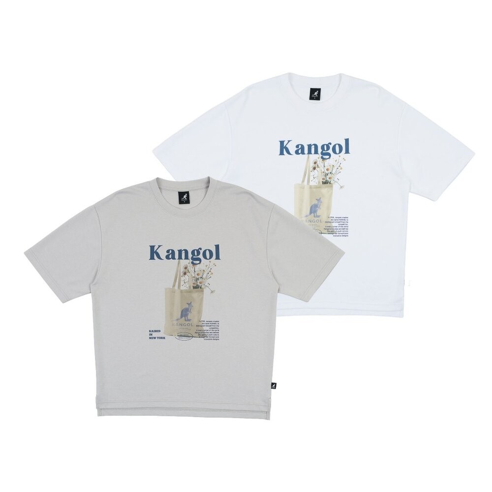 KANGOL 涼感 小雛菊花束短T 衣服 [66221014]-細節圖2