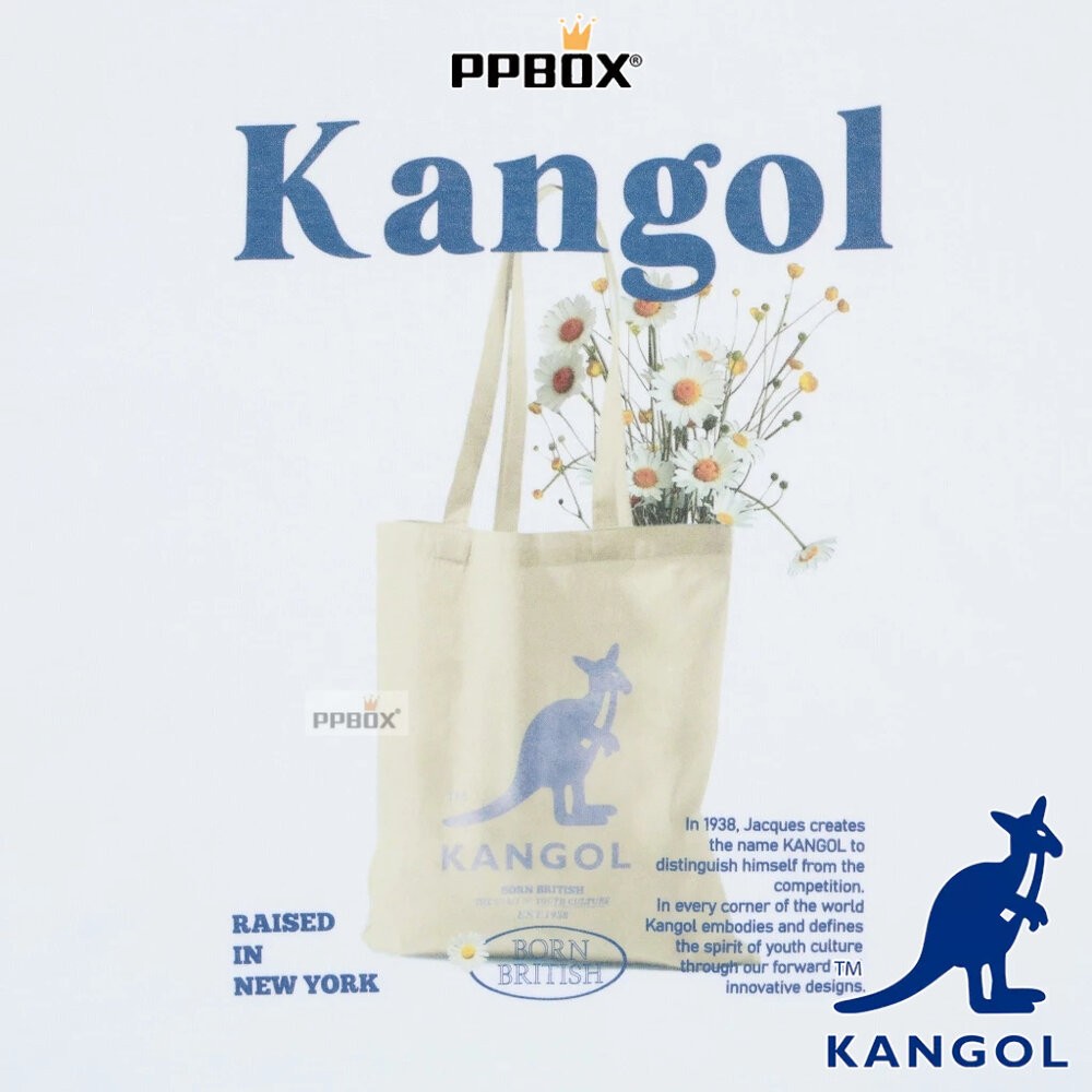 KANGOL 涼感 小雛菊花束短T 衣服 [66221014]-細節圖3