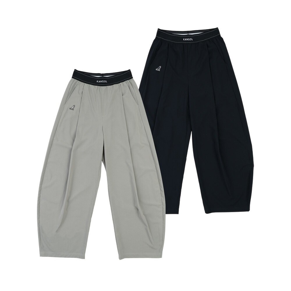KANGOL 平口涼感韻律長褲 衣服 [66221523]-細節圖2