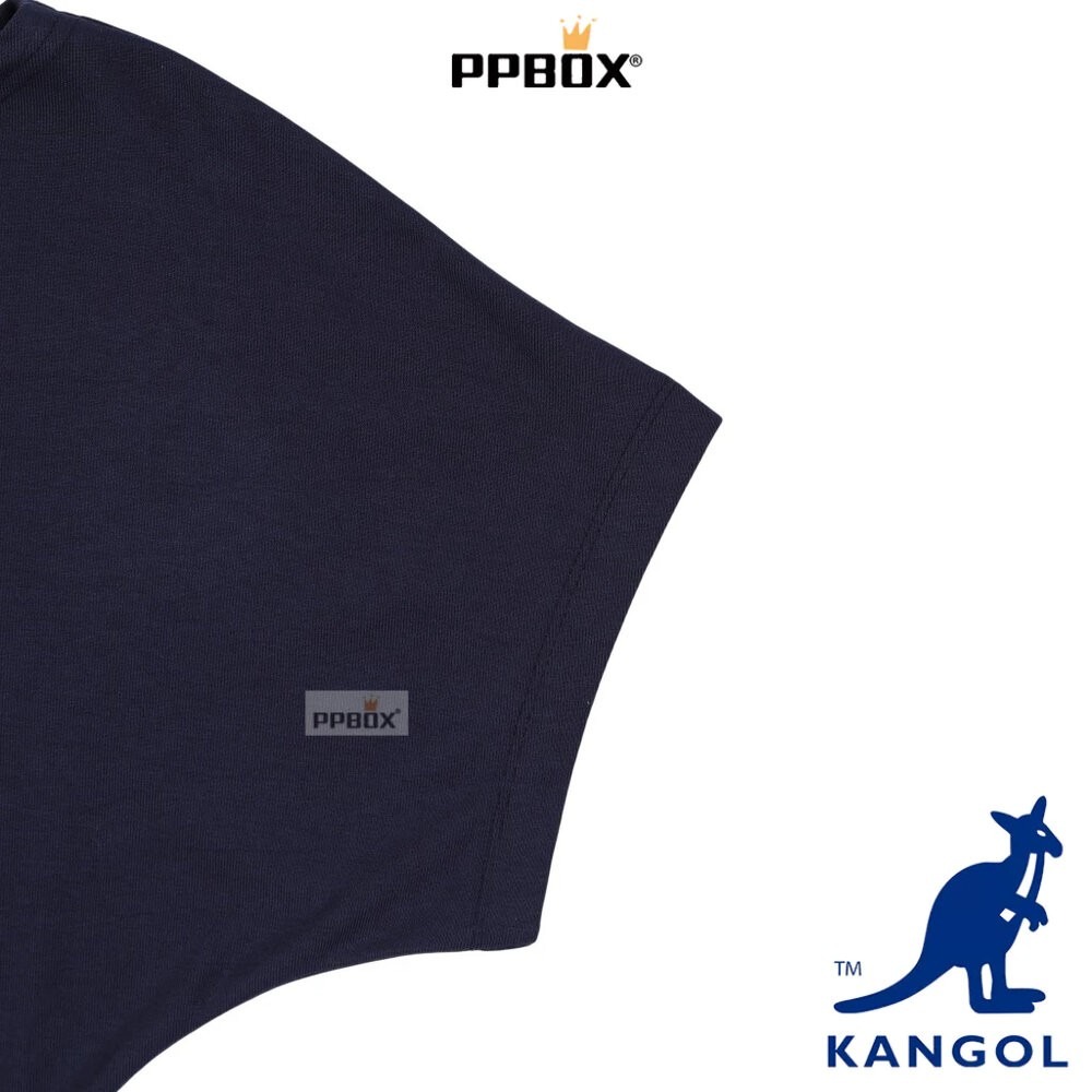 KANGOL 寬船領斜露肩短T 衣服 [66221006]-細節圖4