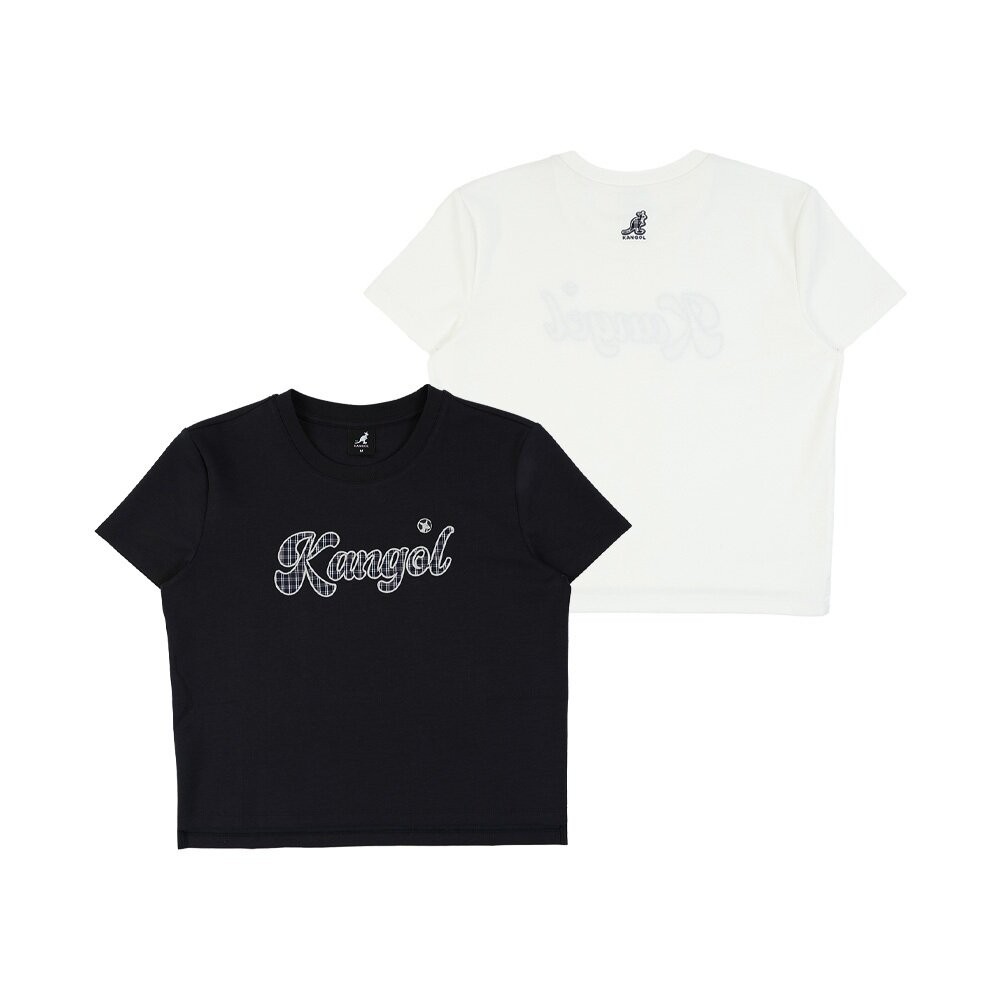 KANGOL 格紋LOGO短T 衣服 [66221009]-細節圖2