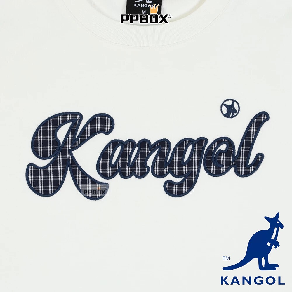 KANGOL 格紋LOGO短T 衣服 [66221009]-細節圖3