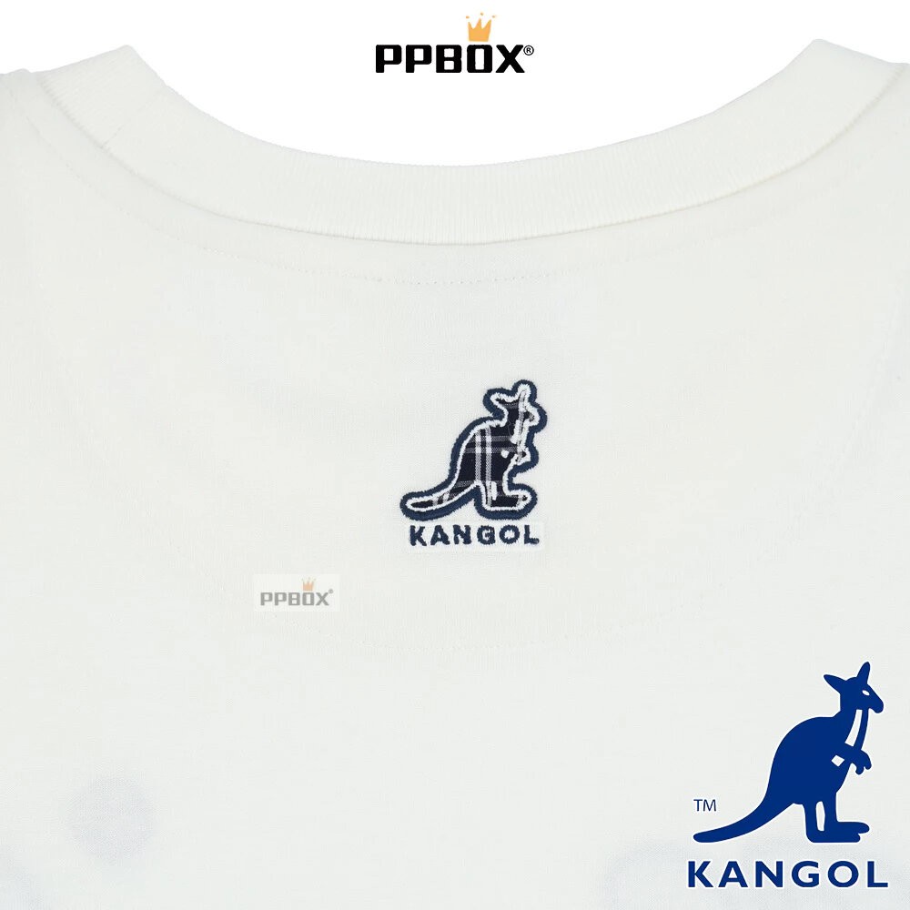KANGOL 格紋LOGO短T 衣服 [66221009]-細節圖4