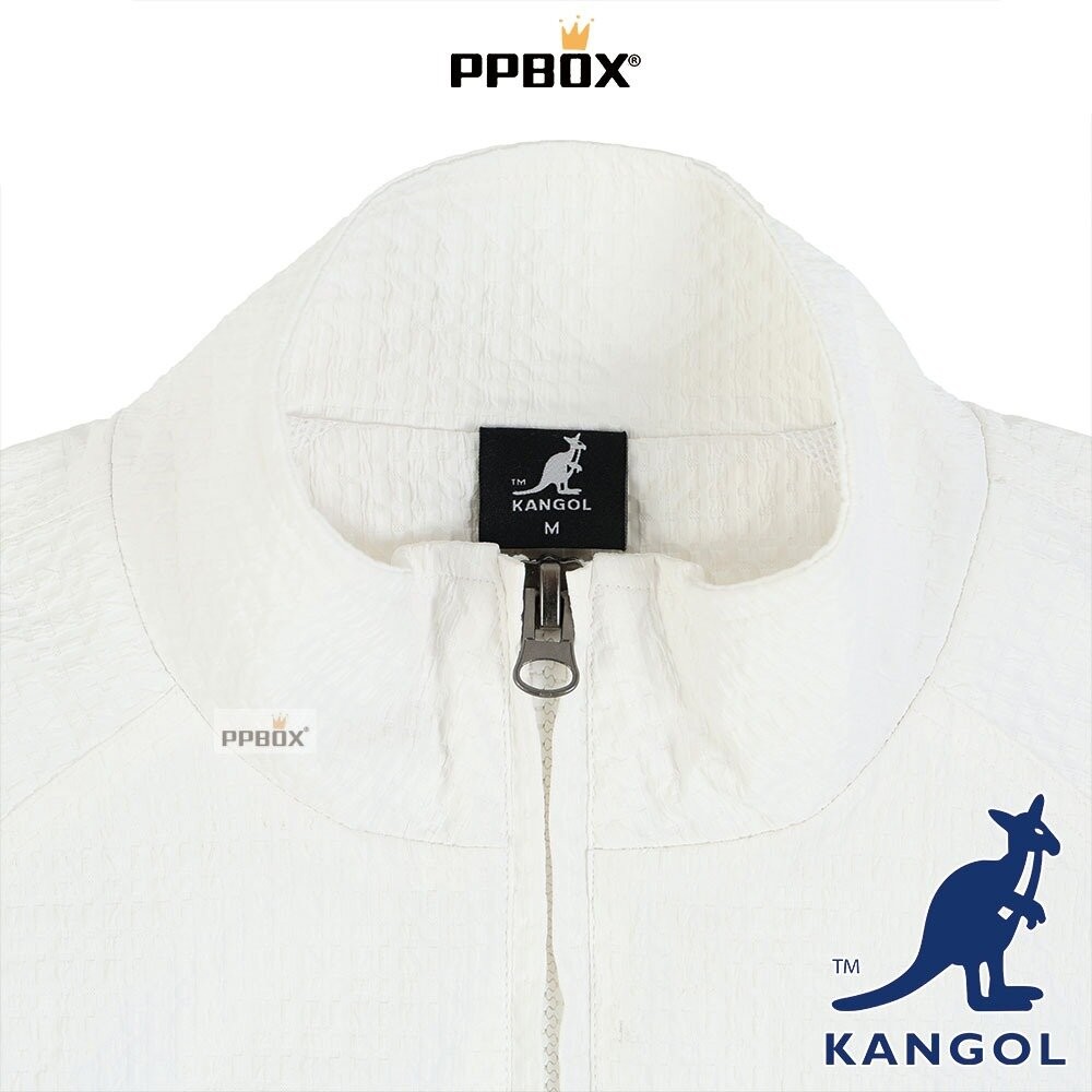 KANGOL 立領拉克蘭袖外套 衣服 【66251420】-細節圖6
