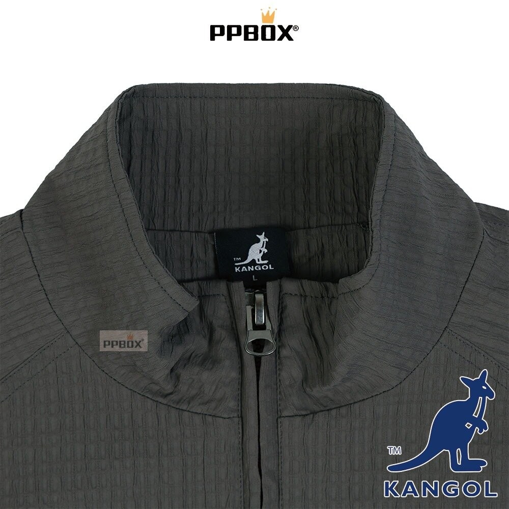 KANGOL 立領拉克蘭袖外套 衣服 【66251420】-細節圖10