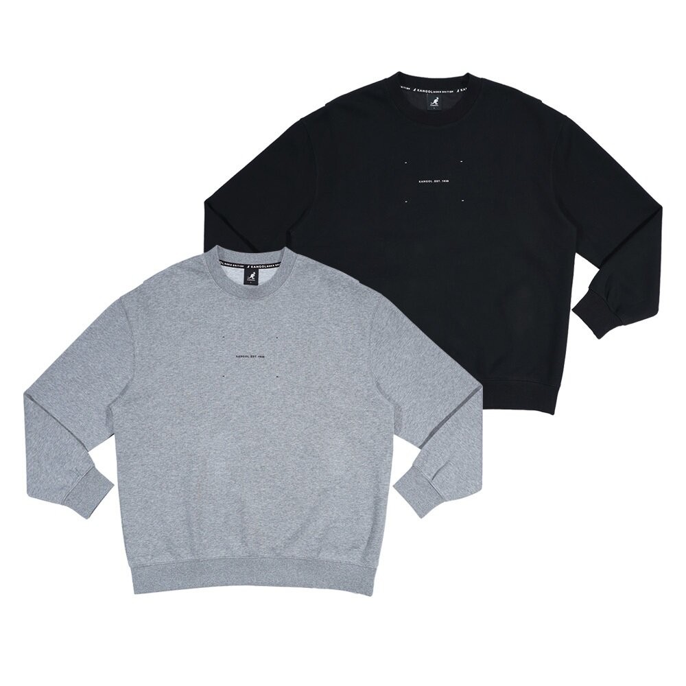 KANGOL 剪接修身大學T 衣服 [65558002]-細節圖2