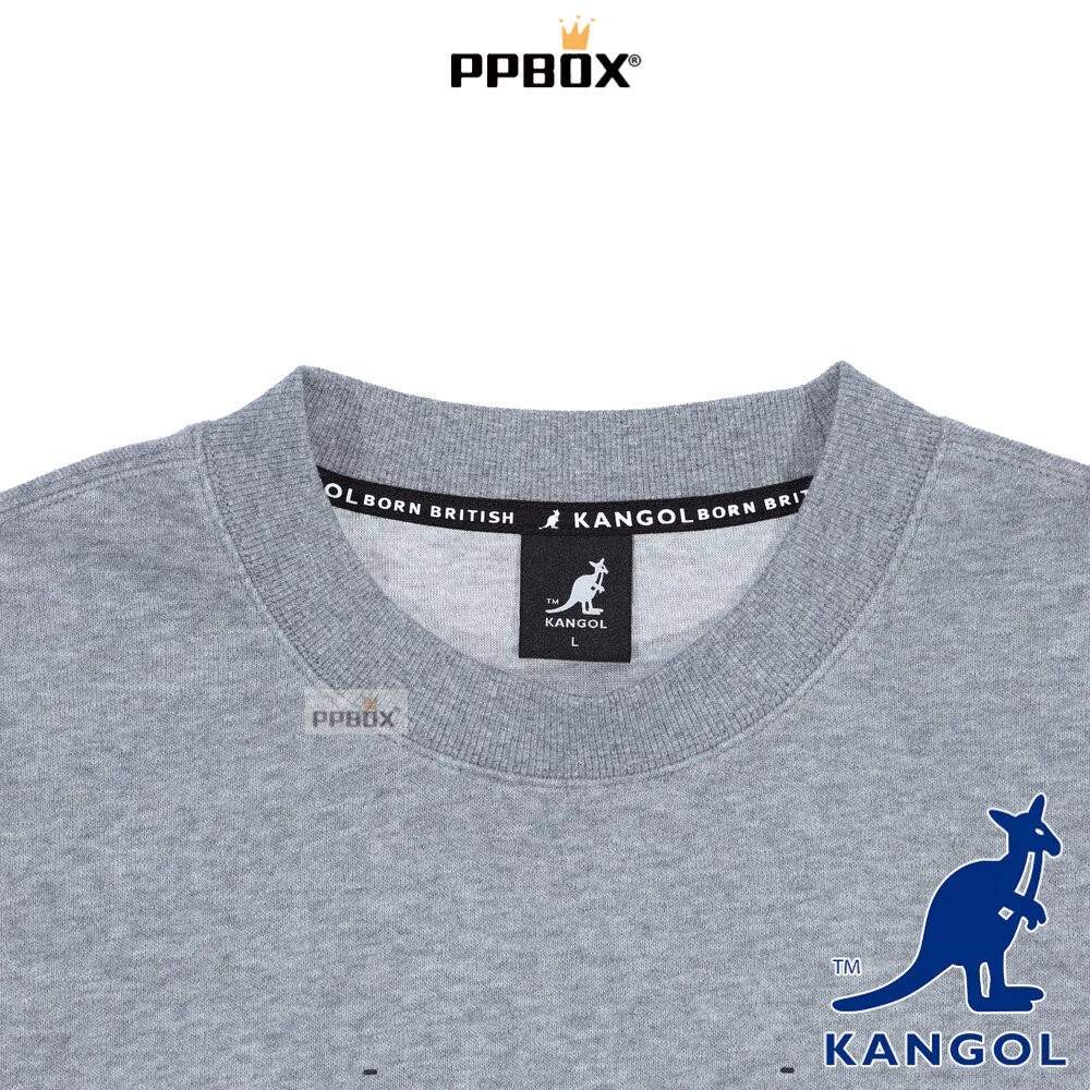 KANGOL 剪接修身大學T 衣服 [65558002]-細節圖5