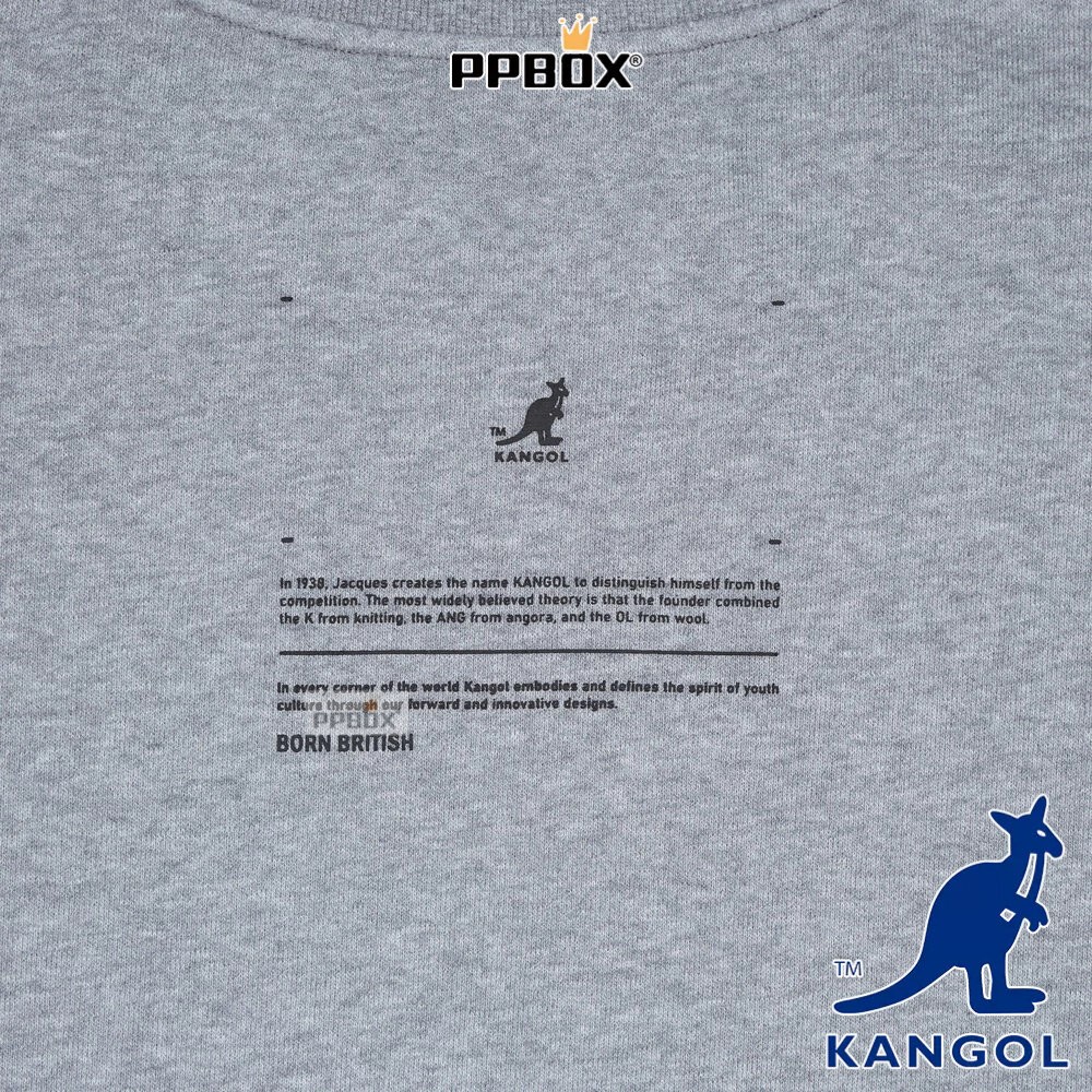 KANGOL 剪接修身大學T 衣服 [65558002]-細節圖6